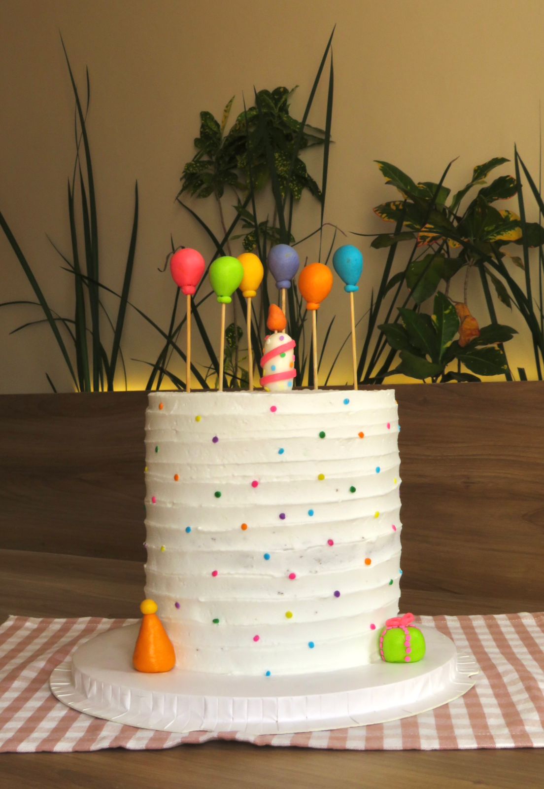Pastel de cumpleaños personalizado de amari